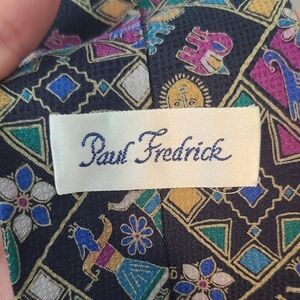 Paul Fredrick Silk tie Vintage Feel